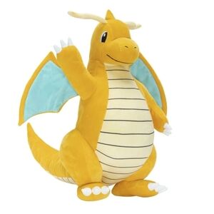 New Pokémon Dragonite Jumbo 2 Foot Dragon Flying-Type Pokemon Plush Stuffy